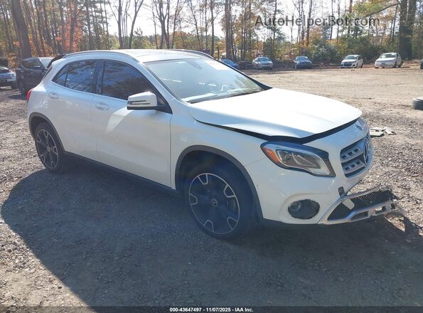 WDCTG4EB4KJ552084 2019 MERCEDES-BENZ GLA 250 White Przód prawy