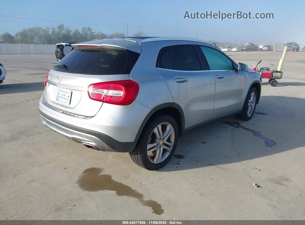 WDCTG4EB8GJ230331 2016 MERCEDES-BENZ GLA 250 Silver Задня права чверть