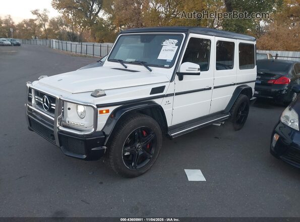 WDCYC7DF0HX280193 2017 MERCEDES-BENZ AMG G 63 Белый Передняя левая четверть