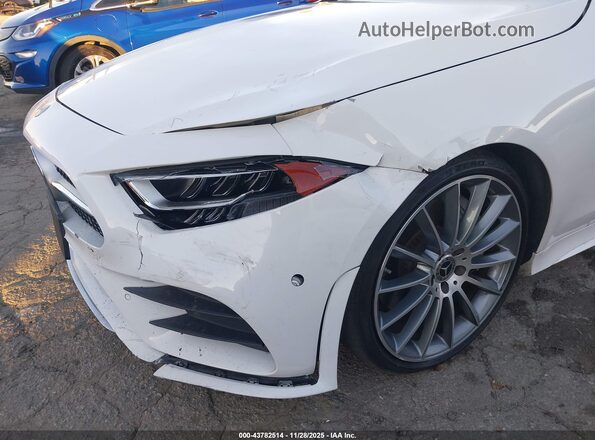WDD2J5JB0KA027608 2019 MERCEDES-BENZ CLS-CLASS Белый Вид спереди