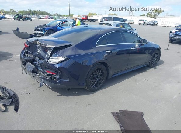 WDD2J5KB8KA037267 2019 MERCEDES-BENZ CLS-CLASS Синий Задняя правая четверть