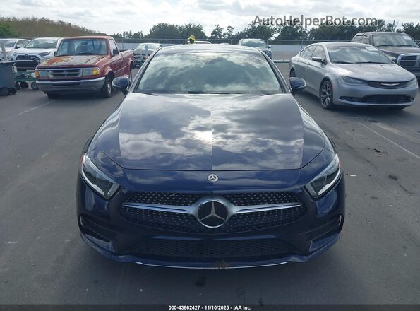 WDD2J5KB8KA037267 2019 MERCEDES-BENZ CLS-CLASS Синий Вид задней части салона