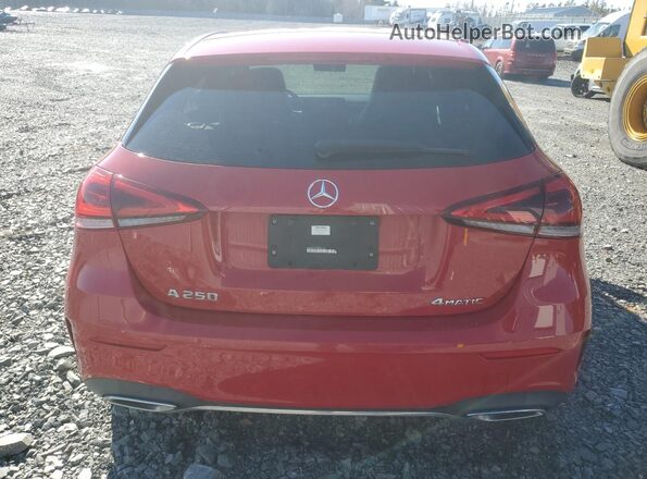WDD3F4HB5KJ061937 2019 MERCEDES-BENZ A Красный Вид сзади