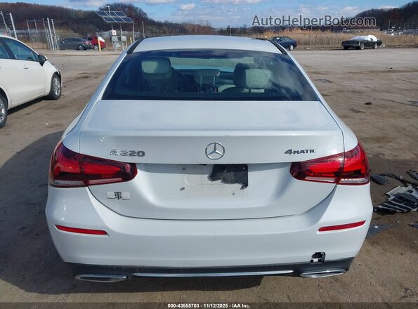 WDD3G4FB8LW041900 2020 MERCEDES-BENZ A 220 Белый 