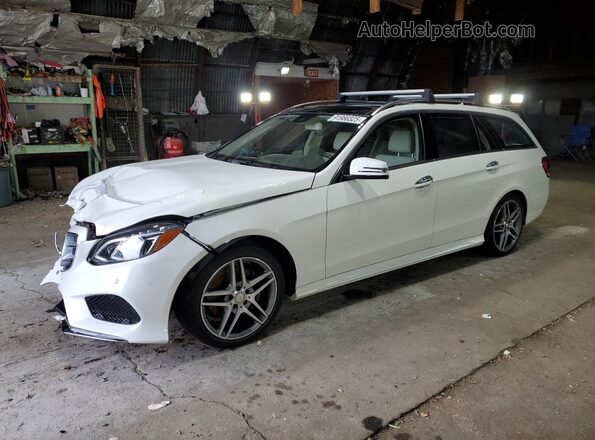 WDDHH8JB3GB295402 2016 MERCEDES-BENZ E White Przód lewy