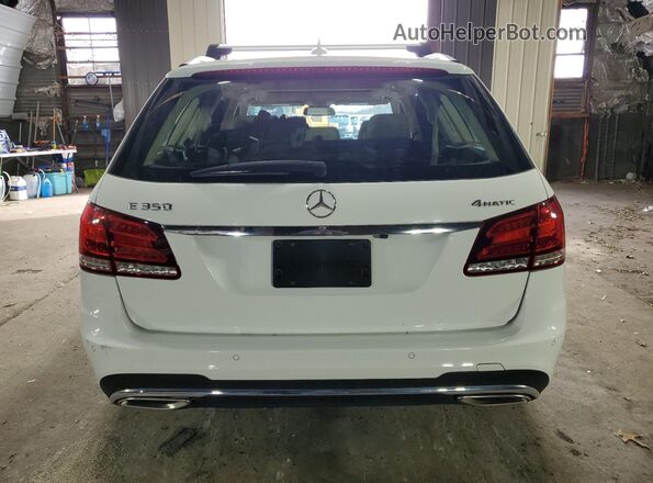 WDDHH8JB3GB295402 2016 MERCEDES-BENZ E White Widok z tyłu