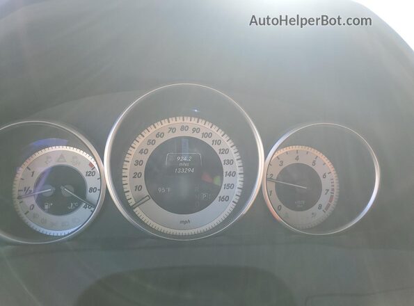 WDDKJ6HB5GF321012 2016 MERCEDES-BENZ E White Instrument cluster view