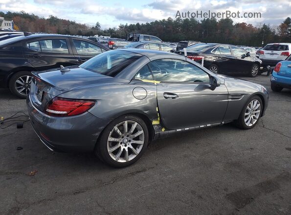 WDDPK3JA0HF136967 2017 MERCEDES-BENZ SLC Gray Trasero derecho