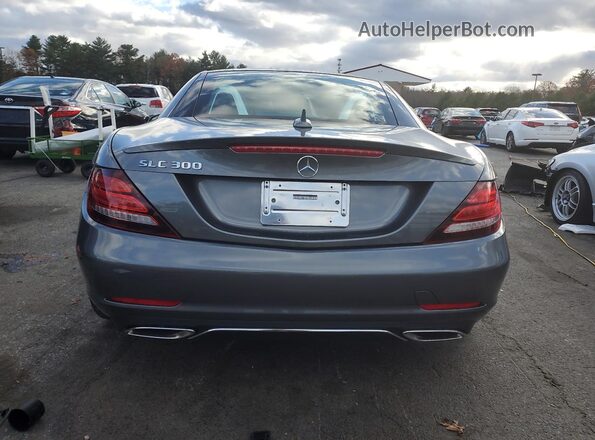WDDPK3JA0HF136967 2017 MERCEDES-BENZ SLC Gray Vista trasera