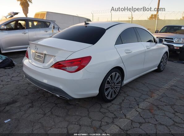 WDDSJ4EB2JN681165 2018 MERCEDES-BENZ CLA 250 White Հետևի աջ