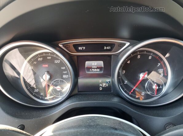WDDSJ4EB5HN432868 2017 MERCEDES-BENZ CLA-CLASS Gray Widok zestawu wskaźników