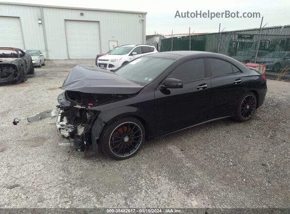 WDDSJ4EB6GN386823 2016 MERCEDES-BENZ CLA 250 Black Передня ліва чверть