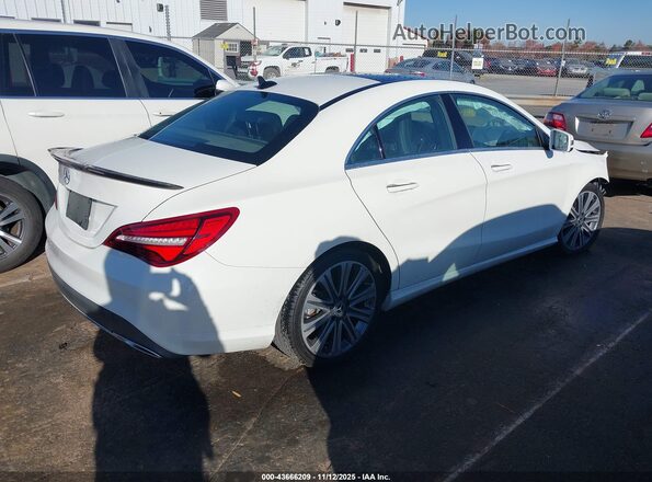 WDDSJ4EB6JN518440 2018 MERCEDES-BENZ CLA 250 Белый Задняя правая четверть