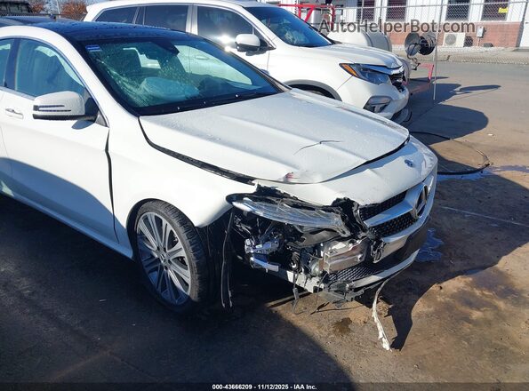 WDDSJ4EB6JN518440 2018 MERCEDES-BENZ CLA 250 Белый Вид спереди