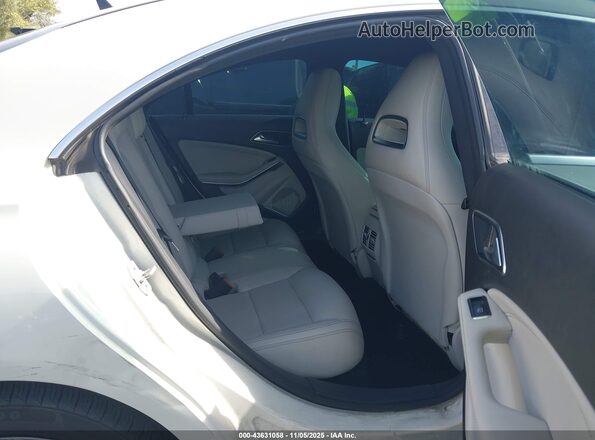 WDDSJ4EB6JN611314 2018 MERCEDES-BENZ CLA 250 White Vista de la etiqueta del VIN