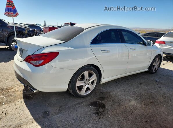WDDSJ4EB7GN292286 2016 MERCEDES-BENZ CLA-CLASS Белый Задняя правая четверть