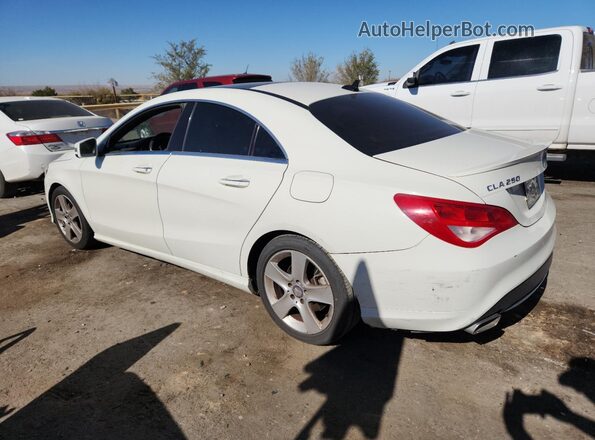WDDSJ4EB7GN292286 2016 MERCEDES-BENZ CLA-CLASS Белый Задняя левая четверть