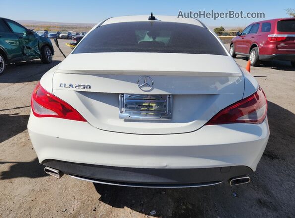 WDDSJ4EB7GN292286 2016 MERCEDES-BENZ CLA-CLASS Белый Вид сзади