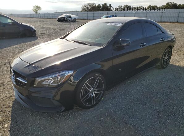 WDDSJ4EB9KN721324 2019 MERCEDES-BENZ CLA-CLASS Черный Передняя левая четверть