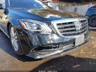 2020 Mercedes-benz S 450 4matic Черный vin: WDDUG6EB0LA524991