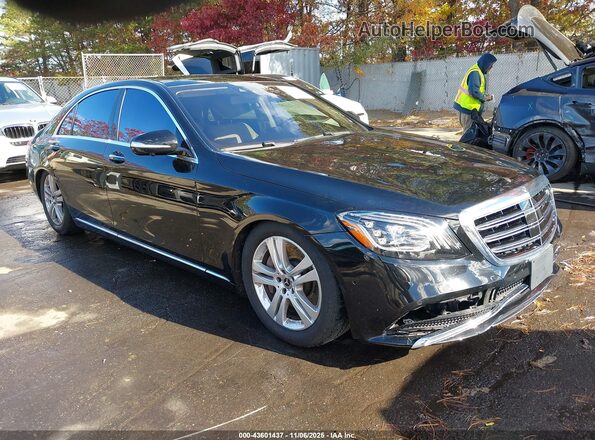 WDDUG6EB0LA524991 2020 MERCEDES-BENZ S-CLASS Черный Передняя правая четверть