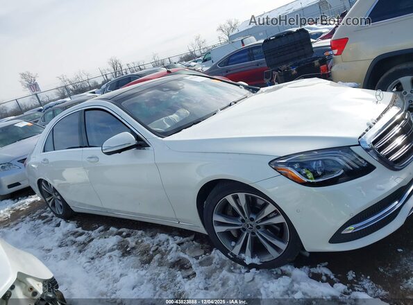 WDDUG6EB8LA514127 2020 MERCEDES-BENZ S-CLASS Белый Вид задней части салона