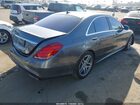 2017 Mercedes-benz S 550   Gray vin: WDDUG8CB1HA308248