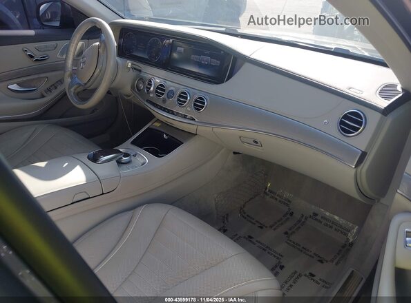 WDDUG8CB1HA308248 2017 MERCEDES-BENZ S-CLASS Gray Սալոնի դիմացի տեսք