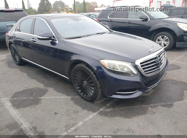 WDDUG8CB2GA227600 2016 MERCEDES-BENZ S-CLASS Blue Przód prawy