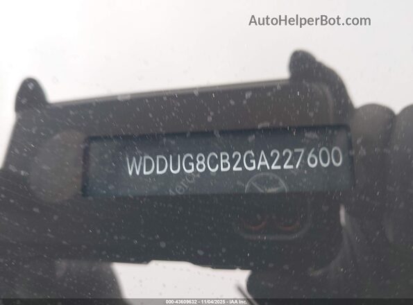 WDDUG8CB2GA227600 2016 MERCEDES-BENZ S-CLASS Blue Widok komory silnika