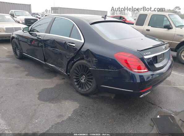 WDDUG8CB2GA227600 2016 MERCEDES-BENZ S-CLASS Blue Tył lewy