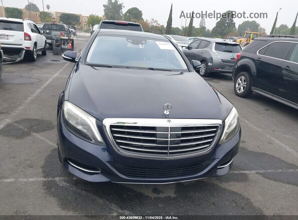 WDDUG8CB2GA227600 2016 MERCEDES-BENZ S-CLASS Blue Widok zestawu wskaźników
