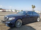 2016 Mercedes-benz S 550 Blue vin: WDDUG8CB5GA259036