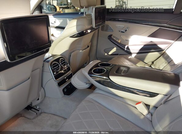WDDUG8CB6GA247154 2016 MERCEDES-BENZ S-CLASS Черный Вид наклейки с VIN-кодом