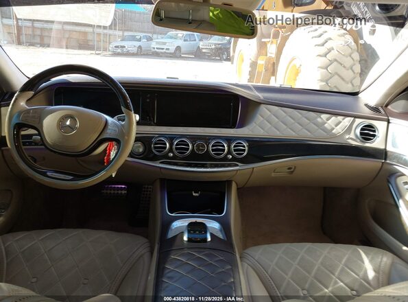 WDDUG8CB6GA247154 2016 MERCEDES-BENZ S-CLASS Черный 