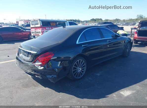 WDDUG8CB6HA321500 2017 MERCEDES-BENZ S-CLASS Черный Задняя правая четверть