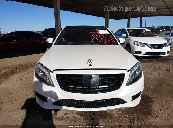 WDDUG8CB7GA214602 2016 MERCEDES-BENZ S-CLASS Белый Вид панели приборов