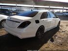 2016 Mercedes-benz S 550   Белый vin: WDDUG8CB7GA214602