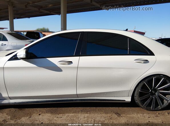 WDDUG8CB7GA214602 2016 MERCEDES-BENZ S-CLASS Белый Вид задней части салона