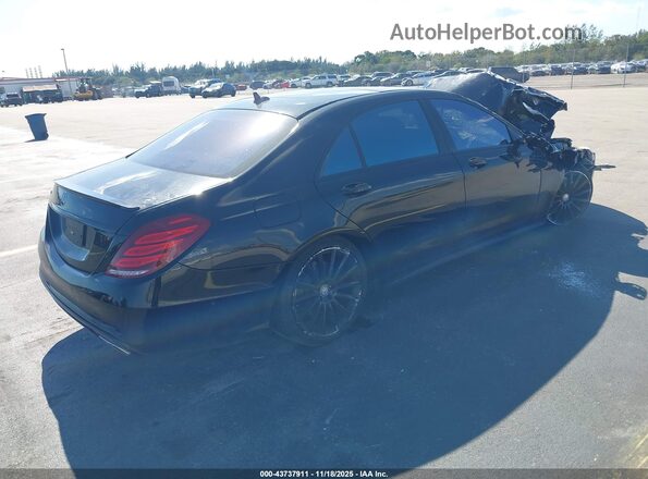WDDUG8CBXHA317501 2017 MERCEDES-BENZ S-CLASS Черный Задняя правая четверть