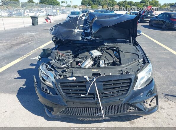 WDDUG8CBXHA317501 2017 MERCEDES-BENZ S-CLASS Черный Вид спереди