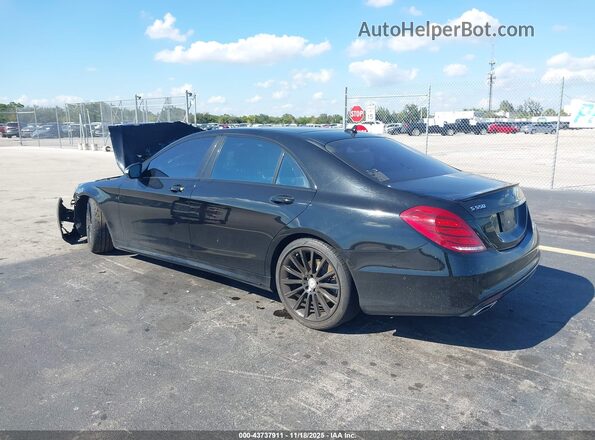 WDDUG8CBXHA317501 2017 MERCEDES-BENZ S-CLASS Черный Задняя левая четверть