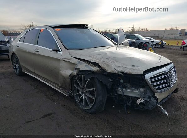 WDDUG8DB4KA459171 2019 MERCEDES-BENZ S-CLASS Beige Vista frontal
