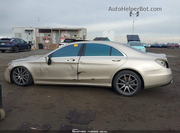 WDDUG8DB4KA459171 2019 MERCEDES-BENZ S-CLASS Beige Vista interior de 360 grados