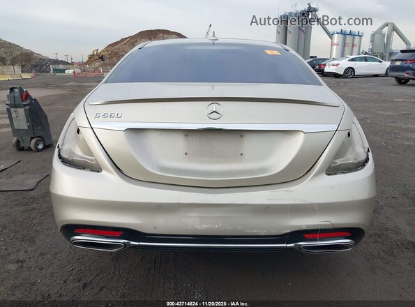 WDDUG8DB4KA459171 2019 MERCEDES-BENZ S-CLASS Beige 