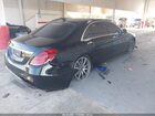 2019 Mercedes-benz S 560   Черный vin: WDDUG8DB6KA429525