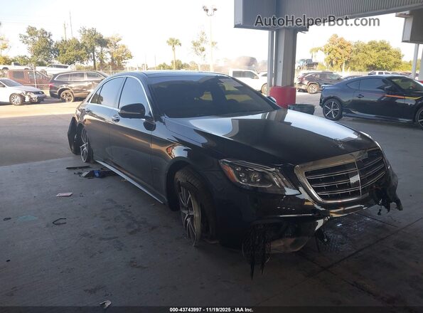 WDDUG8DB6KA429525 2019 MERCEDES-BENZ S-CLASS Черный Передняя правая четверть