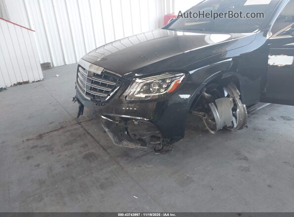 WDDUG8DB6KA429525 2019 MERCEDES-BENZ S-CLASS Черный Вид спереди