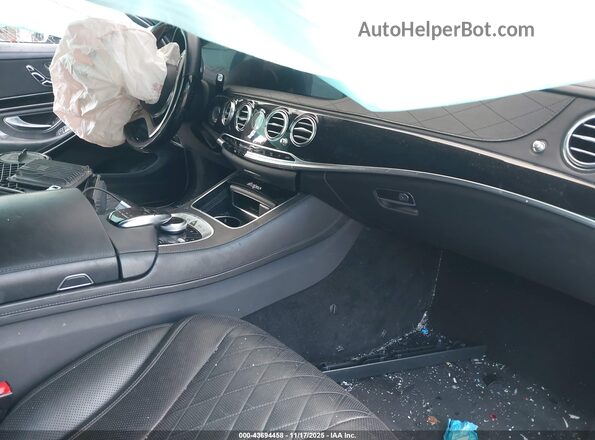 WDDUG8DB8KA449968 2019 MERCEDES-BENZ S-CLASS Gray Front interior view