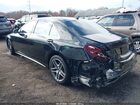 2016 Mercedes-benz S 550 4matic Black vin: WDDUG8FB3GA226855